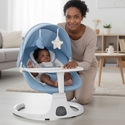 Balancelle bebe | Ergonomique Confort - LaBoutikaBebe