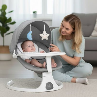Balancelle bebe | Ergonomique Confort - LaBoutikaBebe