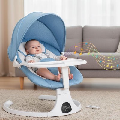 Balancelle bebe | Ergonomique Confort - LaBoutikaBebe
