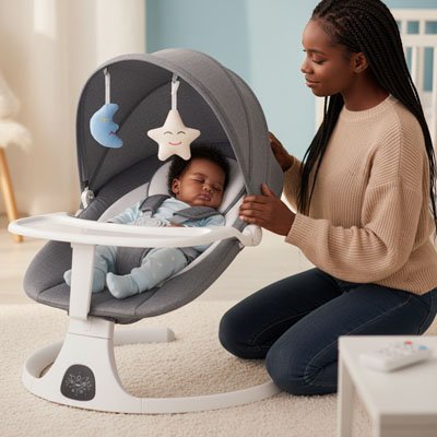 Balancelle bebe | Ergonomique Confort - LaBoutikaBebe