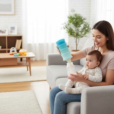 Boite doseuse lait | Nomade - LaBoutikaBebe