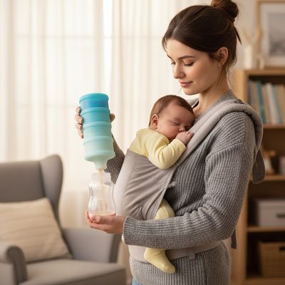 Boite doseuse lait | Nomade - LaBoutikaBebe