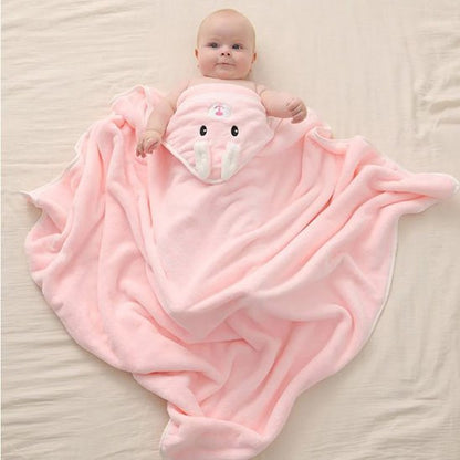 Cape de bain bébé