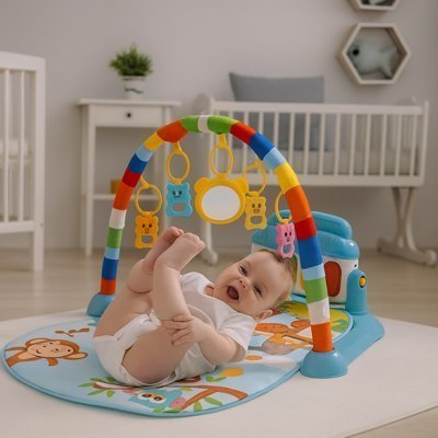 Tapis eveil bebe | Coloré Interactif - LaBoutikaBebe