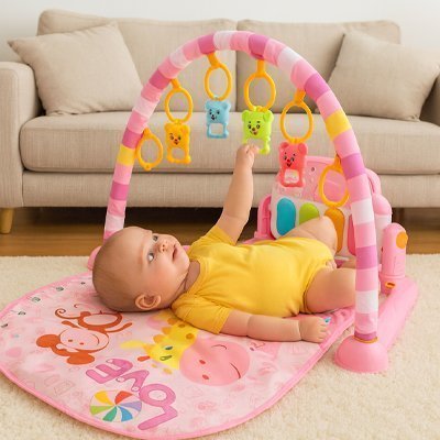 Tapis eveil bebe | Coloré Interactif - LaBoutikaBebe