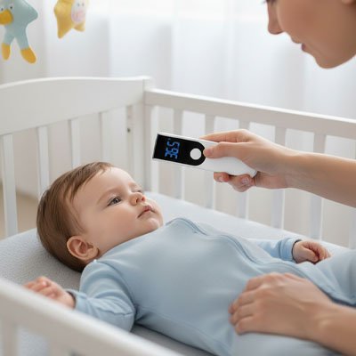 Thermomètre frontal | Sans contact - LaBoutikaBebe