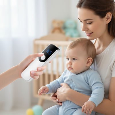 Thermomètre frontal | Sans contact - LaBoutikaBebe